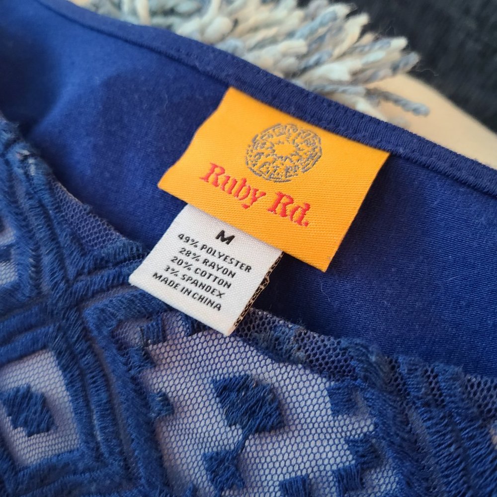 Ruby Rd. Embroidered Blouse - Picture 11 of 11